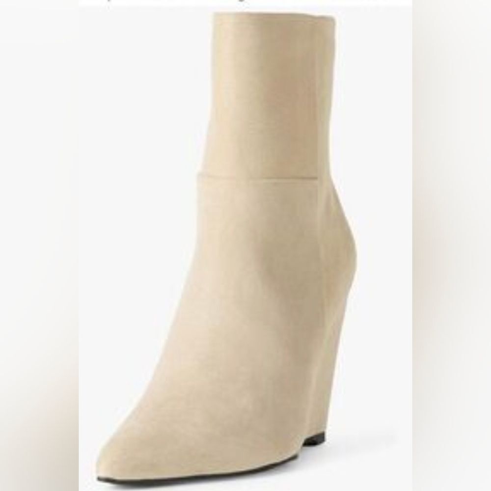 The Drop Gina - Clay Microsuede Wedges - New Size 8.5